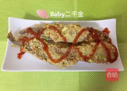 酥煎小黄鱼+番茄酱的做法图解12