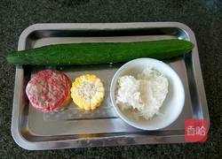 翠衣月饼粥的做法图解1