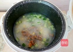 翠衣月饼粥的做法图解4