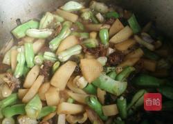豆角焖面的做法图解6