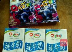 葡萄味QQ糖布丁的做法图解1