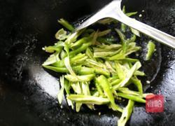 青椒炒猪肝的做法图解4
