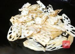 炒莲藕的做法图解4