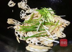 炒莲藕的做法图解6