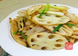 炒莲藕的做法图解8