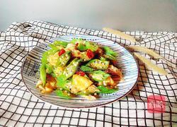 黄秋葵炒鸡蛋的做法图解8