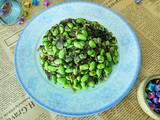 黄豆炒咸菜