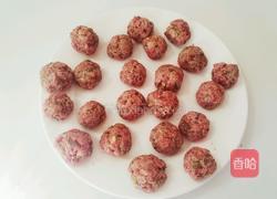 牛肉丸子汤的做法图解5