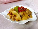 杏鲍菇炒肉片