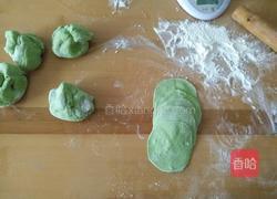 绿玫瑰花卷的做法图解8