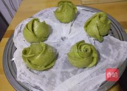 绿玫瑰花卷的做法图解11