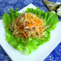 豆芽肉丝焖饼的做法[图]