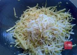 豆芽肉丝焖饼的做法图解10
