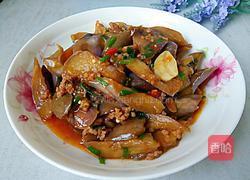 酱爆肉末茄子的做法图解12