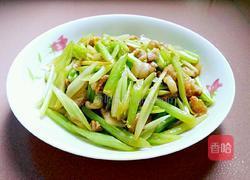 芹菜炒肉的做法图解10