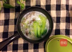 海参青菜粥的做法图解5