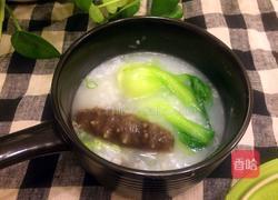 海参青菜粥的做法图解6