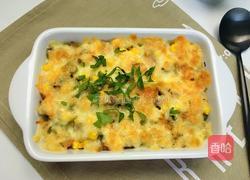 肉末蔬菜焗烤饭的做法图解9