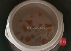 木瓜炖牛奶的做法图解2