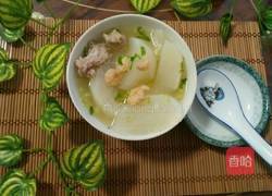 萝卜海米肉丸汤的做法图解7