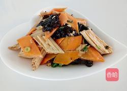 木耳炒腐竹的做法图解9