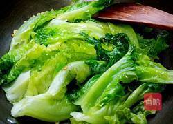 清炒生菜的做法图解5