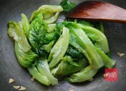 清炒生菜的做法图解7