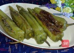 虎皮青椒包肉的做法图解11