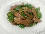 青椒炒猪肝