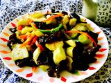 黑木耳炒丝瓜