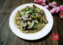 炒蘑菇的做法图解8