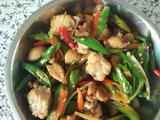 青椒炒鸡