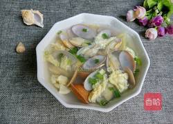 花蛤鸡蛋汤的做法图解8