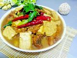 豆腐烧鱼块