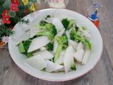 清炒山药西兰花