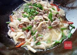平菇炒肉的做法图解13