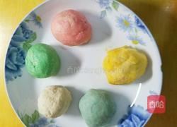 彩色蔬菜馒头的做法图解2