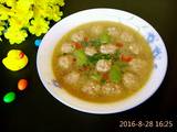 丝瓜肉丸子汤
