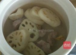 菜脯莲藕煲排骨的做法图解5