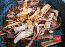 香辣鱿鱼丝的做法图解5
