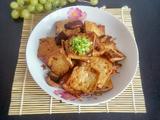 蘑菇烧豆腐