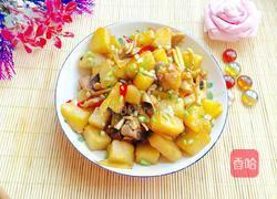 土豆烧鸡的做法图解10
