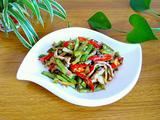 豆角炒肉丝