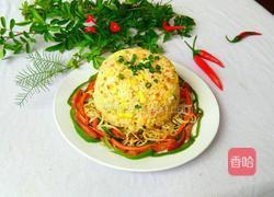 绿豆芽蛋炒饭的做法图解15