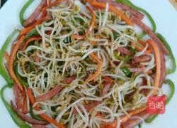 绿豆芽蛋炒饭的做法图解9