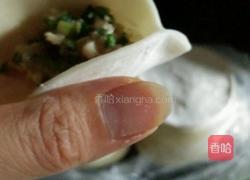 韭菜蒸饺的做法图解5