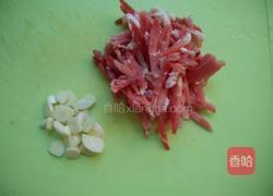 木耳干豆腐炒肉丝的做法图解3