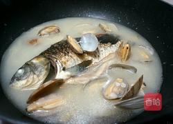 蛤蜊汆鲫鱼的做法图解8