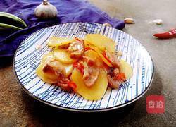 土豆片炒肉的做法图解6