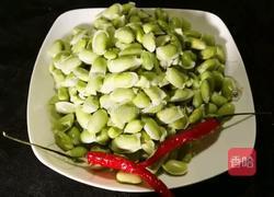 鲞炒毛豆儿的做法图解3